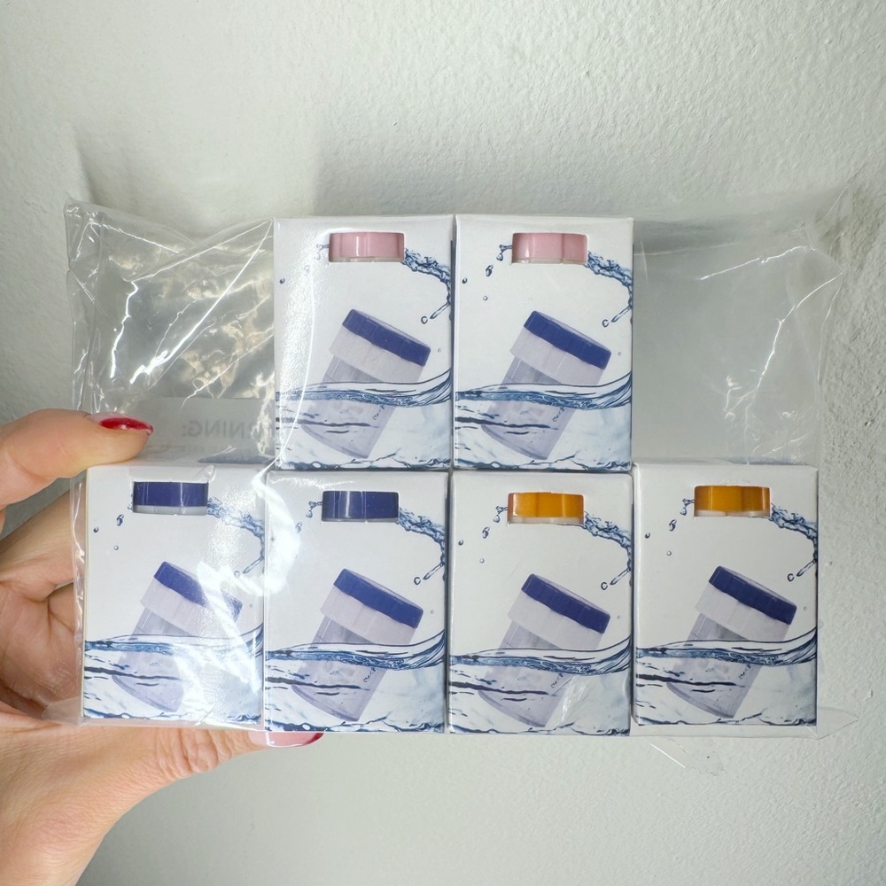 6pk - Mini Contact Lens Washer Case - Picture 5 of 13
